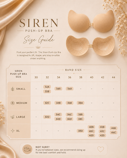 Maison Bare™ Siren Push-Up Bra Bundle Pack